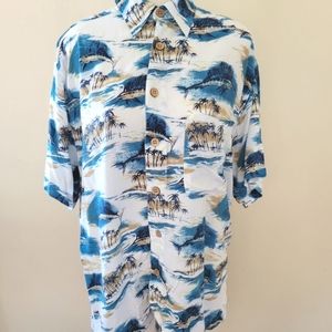 Me sport sailfish beachy button down size medium